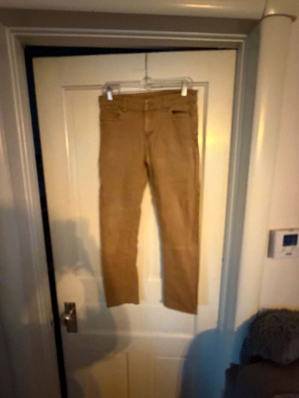 Carbon Pants Size 30/30 Tan Cotton Spandex 5-Pocket